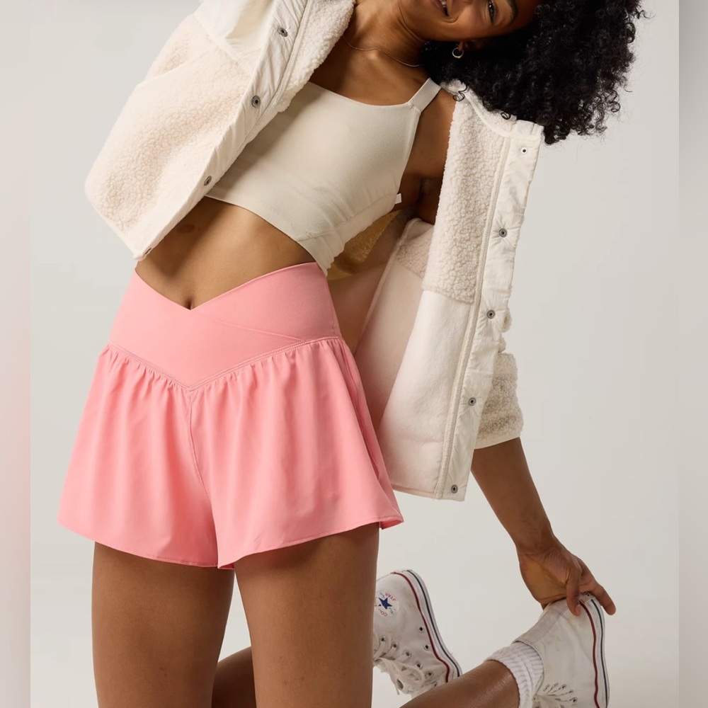 OFFLINE By Aerie Real Me Crossover Flowy Short